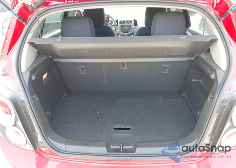 2013 Chevrolet Sonic Lt Auto из США, поврежденный, VIN 1G1JC6SH1D4100617